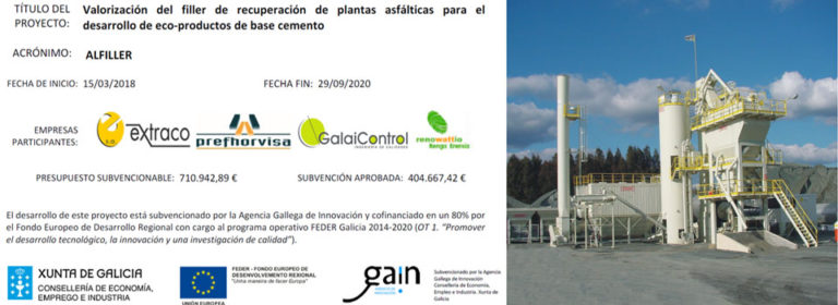 Jornada de presentación del proyecto de investigación Valorización del filler de recuperación de plantas asfálticas para el desarrollo de eco-productos de base cemento-ALFILLER